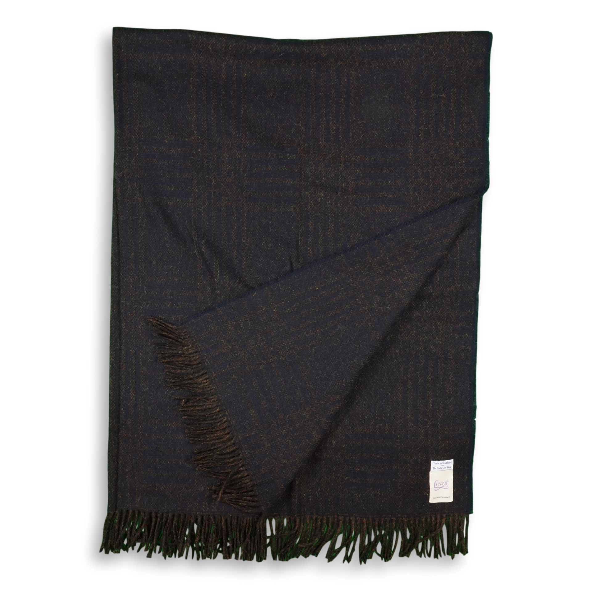 Plaid Super Soft Shetland Wool Blanket – The Andover Shop