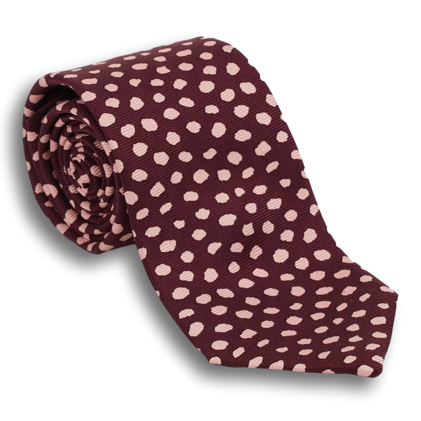 Abstract Dots Silk Tie