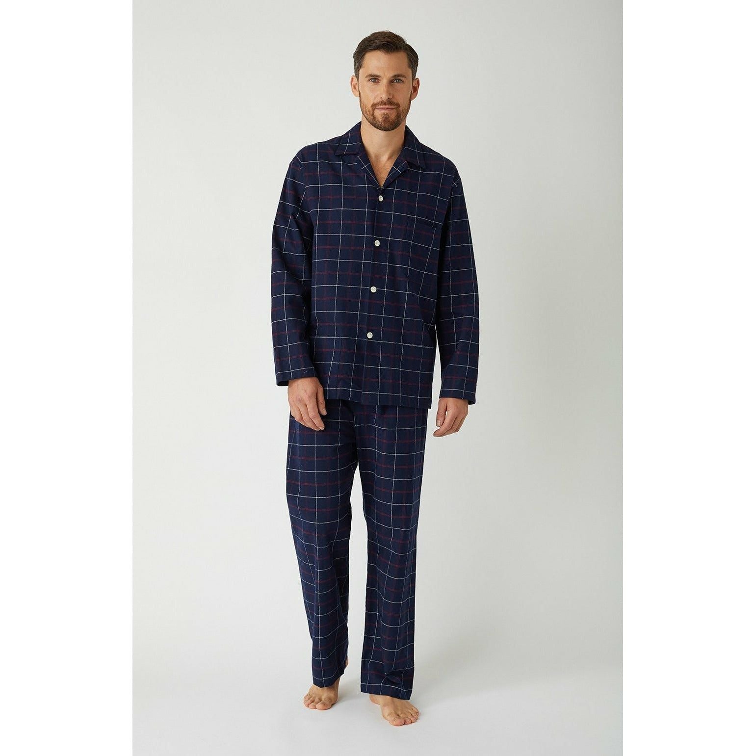 Mens Pyjamas Bonsoir London Pyjamas Mens Cotton Pyjama Trousers