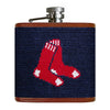 Red Sox Needlepoint Flask