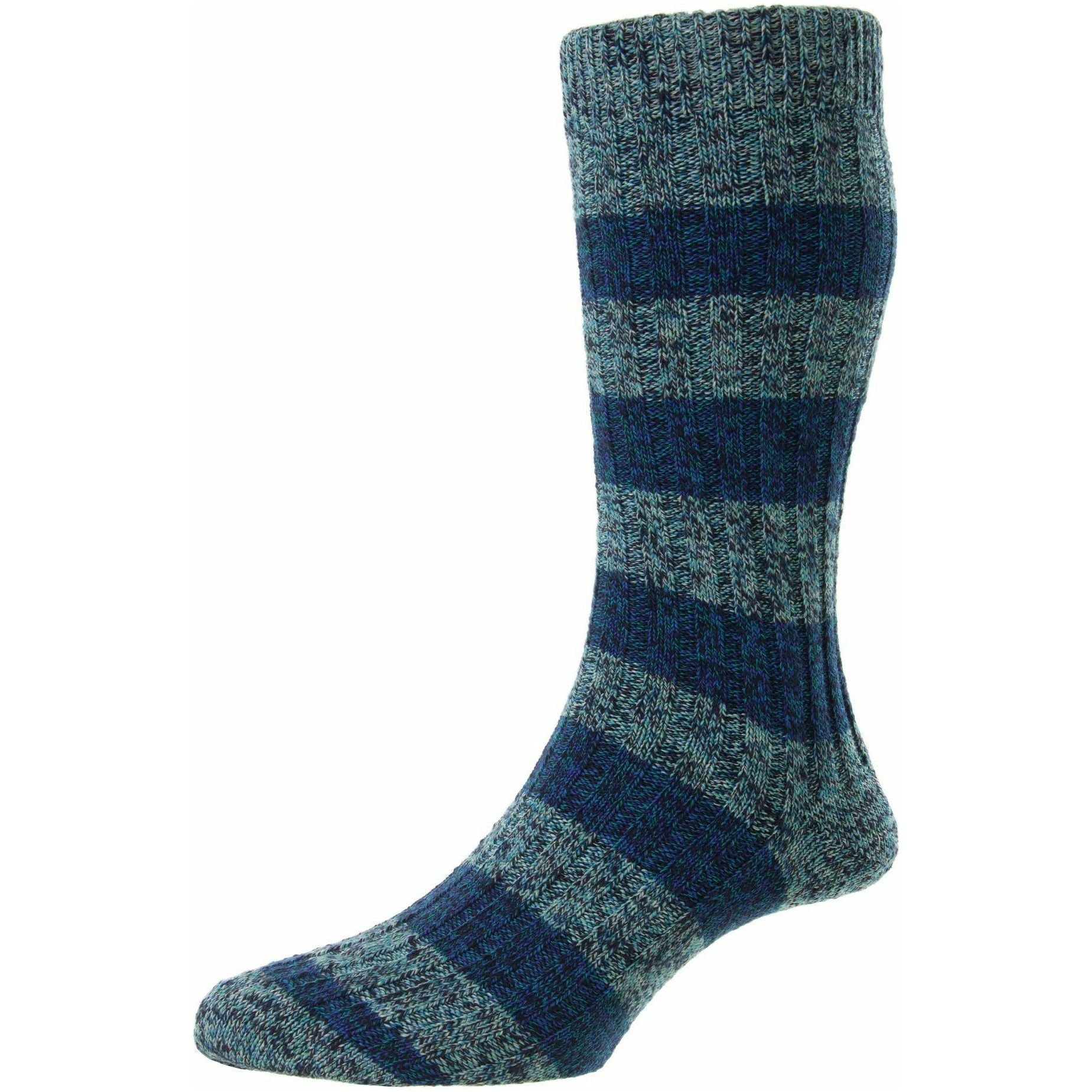 Rockley Recycled Cotton Mid-Calf Dress Socks