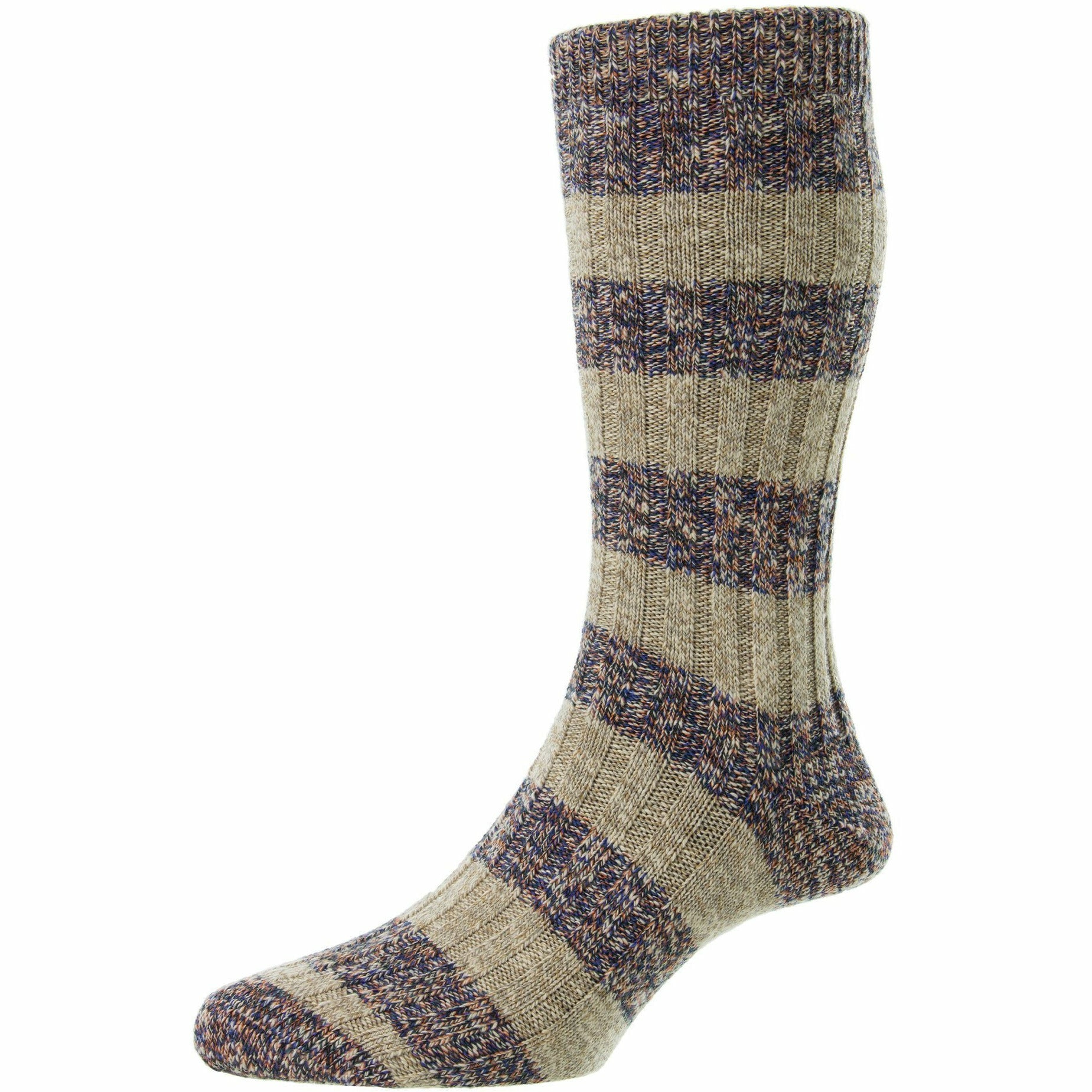 Rockley Recycled Cotton Mid-Calf Dress Socks