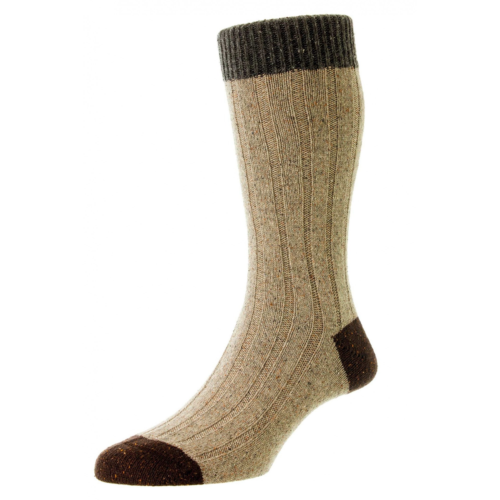 Thornham 6 x 2 Ribbed Heavy Wool Socks